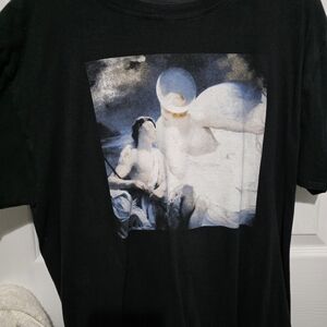 Revenge Clothing Black Graphic Dress Shirt